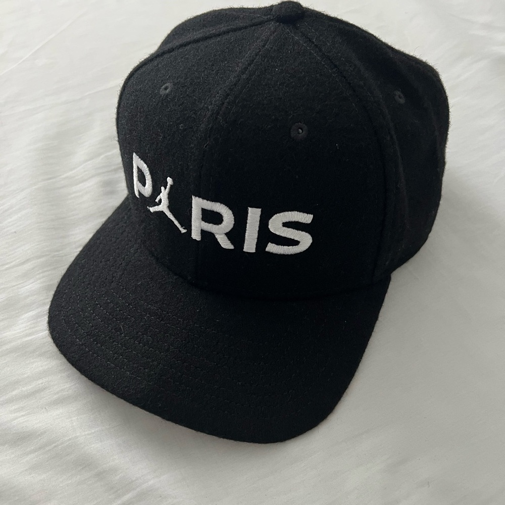 Jordan x Paris Saint Germain Black and White Cap